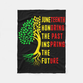 Manta Polar Honrando el Pasado Inspirando el Futuro Juneteenth