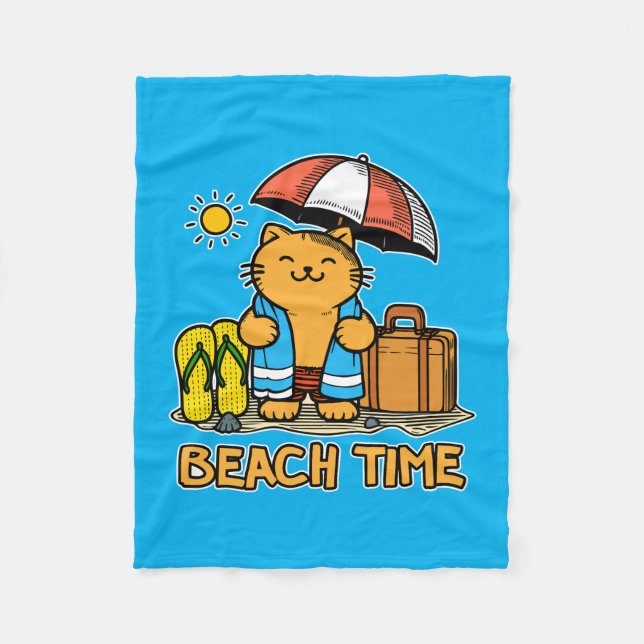 Manta Polar Hora de playa 1 (Anverso)