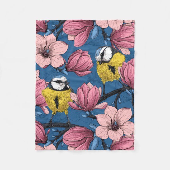 Manta Polar Hora de primavera (Anverso)