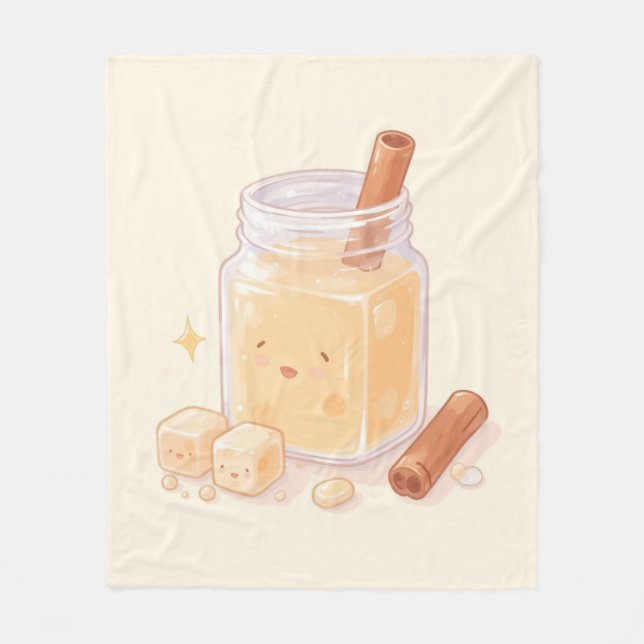 Manta Polar Horchata (Anverso)