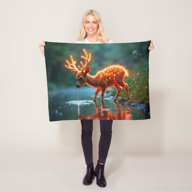 Manta Polar Hornos radiantes de abrevaderos de fauna de ciervo (In situ)