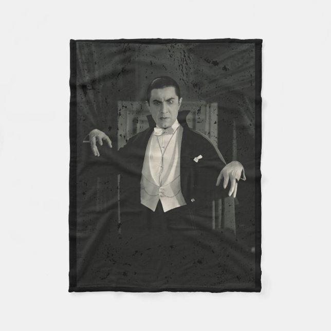 Manta Polar Horror película Monster Halloween Count Dracula Va (Anverso)