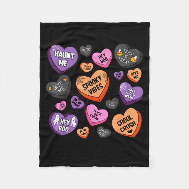 Manta Polar Horror Soky Candy Heart Valentines Day Lover Tee H (Anverso)