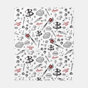 Manta Polar Horror TV Vampire Slayer Tema