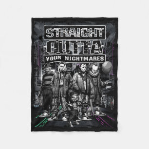 Manta Polar Horror vintage Halloween Scary Straight Outta Scar