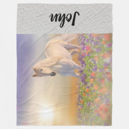 Manta Polar Horse Fleece Blanket