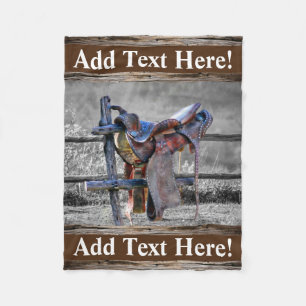 Manta Polar Horse Saddle Corral Fence Western Wagon Wheels