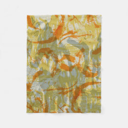 Manta Polar Horse Toile