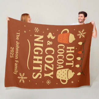Manta Polar Hot Cocoa & Cozy Nights Family Blanket
