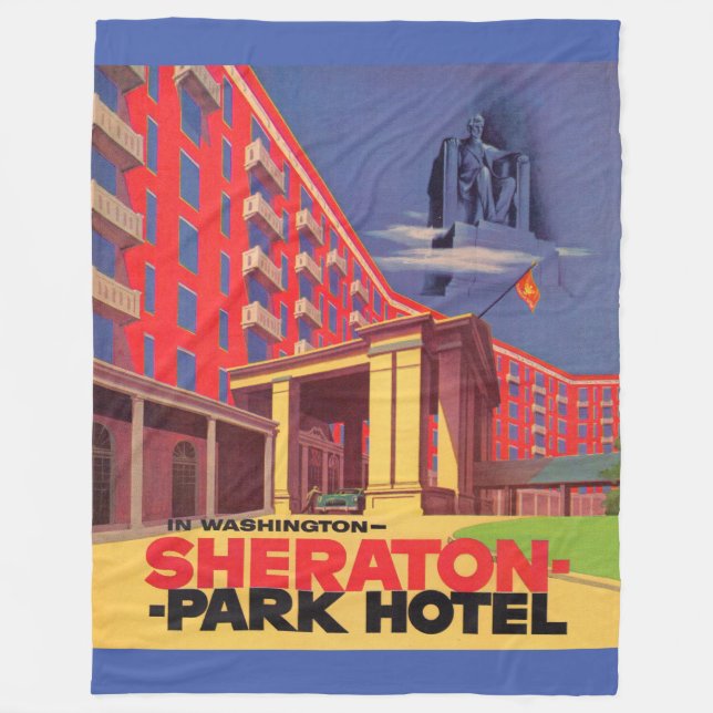 Manta Polar Hotel Sheraton Park - Washington, DC y (Anverso)