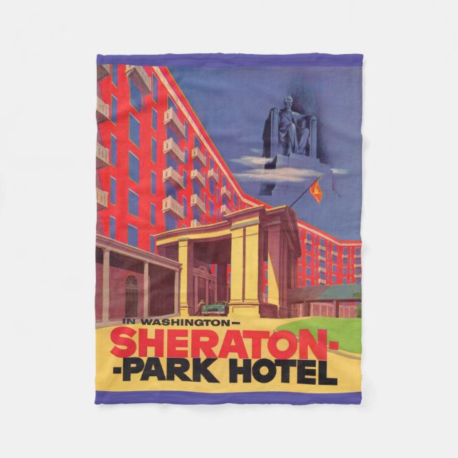 Manta Polar Hotel Sheraton Park - Washington, DC y (Anverso)