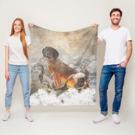 Manta Polar Hound Bavarian Mountain, Arte