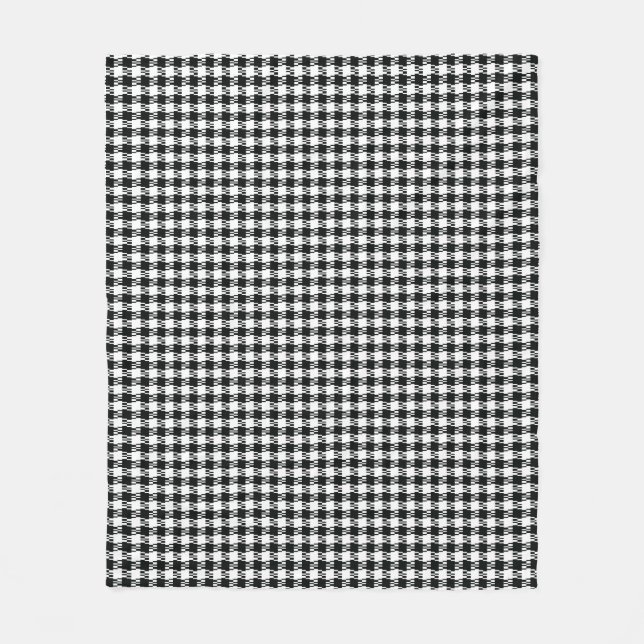 Manta Polar Houndstoth Fleece Blanket (Anverso)