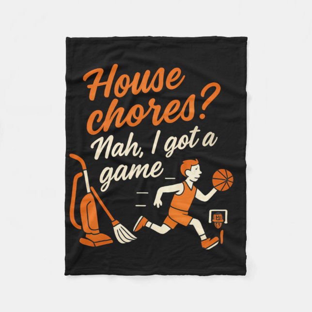 Manta Polar House Chores Nah  (Anverso)
