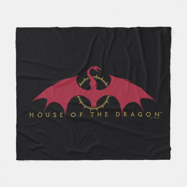 Manta Polar HOUSE OF THE DRAGON | Red Dragon Graphic (Frente (Horizontal))