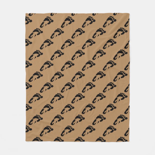 Manta Polar Huella de Bigfoot (Anverso)