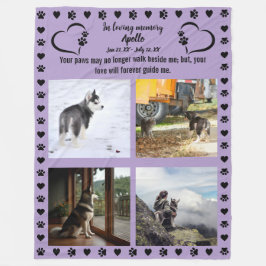 Manta Polar Huellas de amor