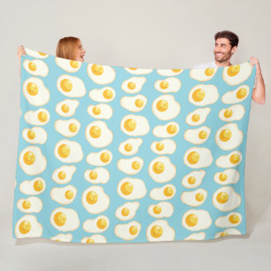 Manta Polar Huevos fritos
