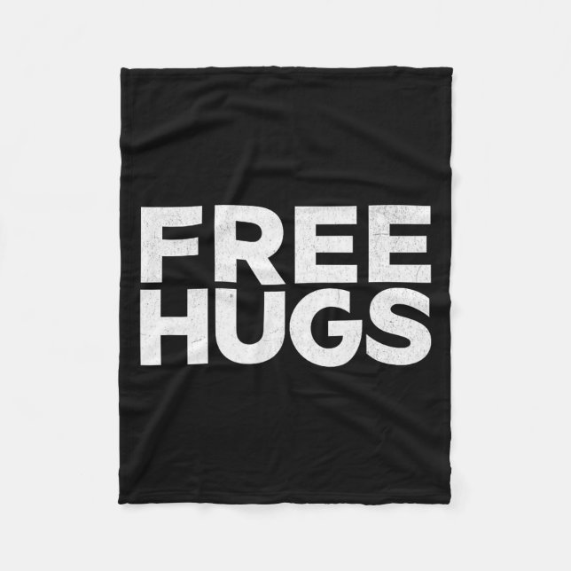 Manta Polar Hugs Tee - Funny Hugs  (Anverso)