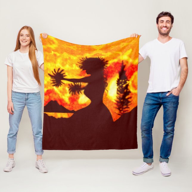 Manta Polar Hula Dancer  (In situ)