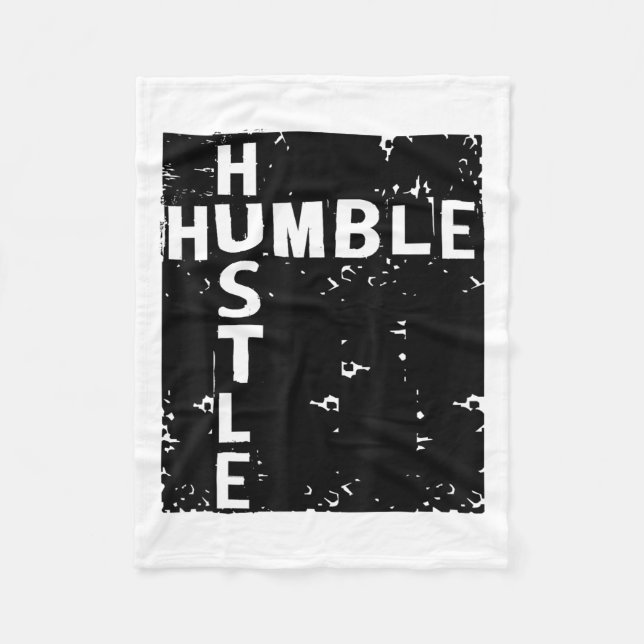 Manta Polar Humble Hustle Insrational Motivational Entrepreneu (Anverso)