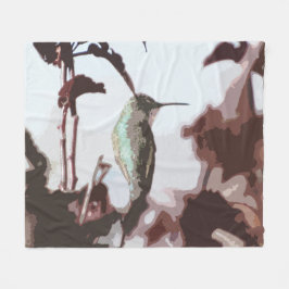 Manta Polar Hummingbird Fleece Blanket