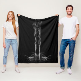 Manta Polar Humo de dragón negro