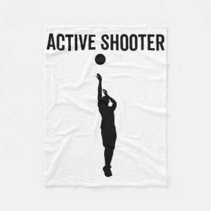 Manta Polar Humor agudo deportivo divertido de Shooter Sketll 