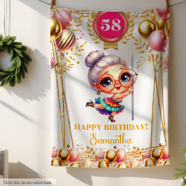 Manta Polar Humor Blanket para el nombre personalizado de la a