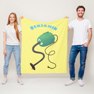 Manta Polar Humor del personalizado de aspiradora de cuajo