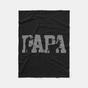 Manta Polar Hunter Dad Deer Padre Día cazando papá