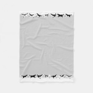 Manta Polar Husky Blanket Siberian Husky Dog Fleece Blankets