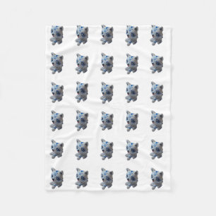 Manta Polar Husky Dog Fleece Blanket