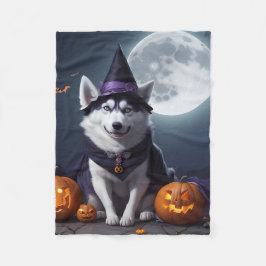 Manta Polar Husky Dog Halloween Adventure Moonlit Magic Spooky