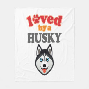 Manta Polar Husky Dog Lover
