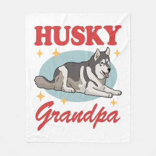 Manta Polar Husky Grandpa Dog Owner Siberian Husky