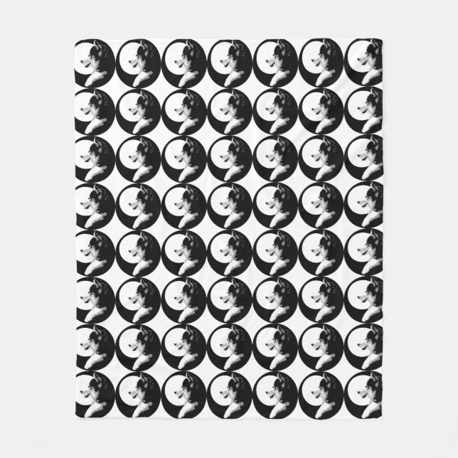 Manta Polar Husky Pup Blanket Siberian Husky Sled Dog Blankets (Anverso)