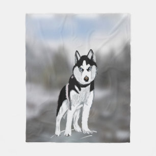 Manta Polar Husky siberiano