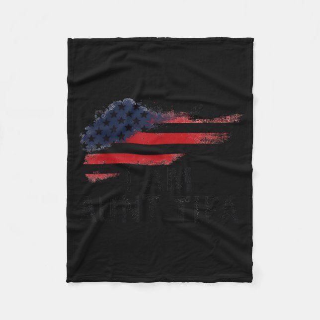 Manta Polar I Am Aunt Tifa Funny Litical Humor  (Anverso)