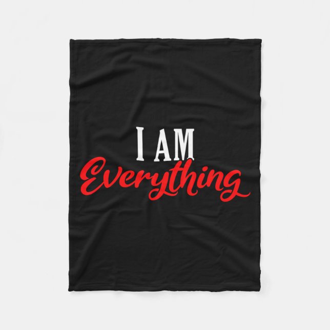 Manta Polar I Am Everything Valentine´s Day Love Couples  (Anverso)