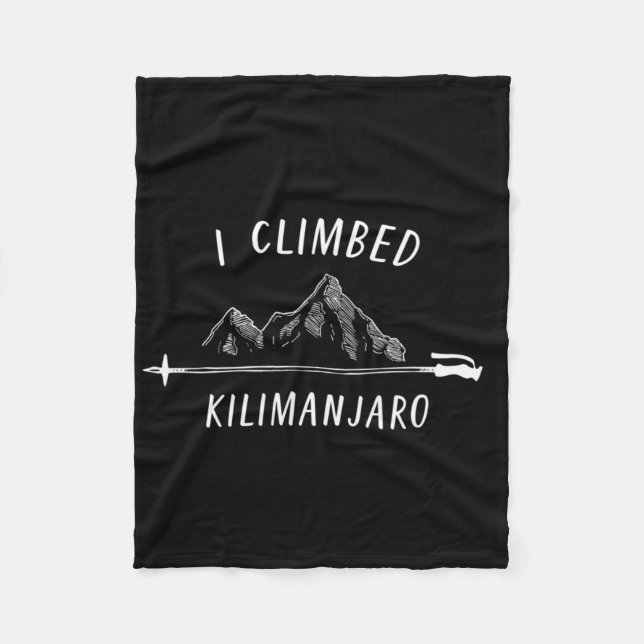 Manta Polar I Climbed Kilimanjaro Summit Mountain Climbing Nat (Anverso)
