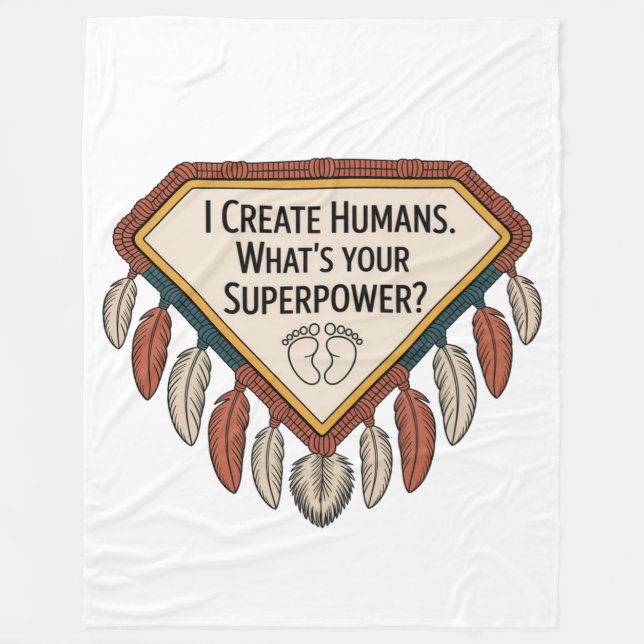 Manta Polar I Create Humans. What’s Your Superpower (Anverso)