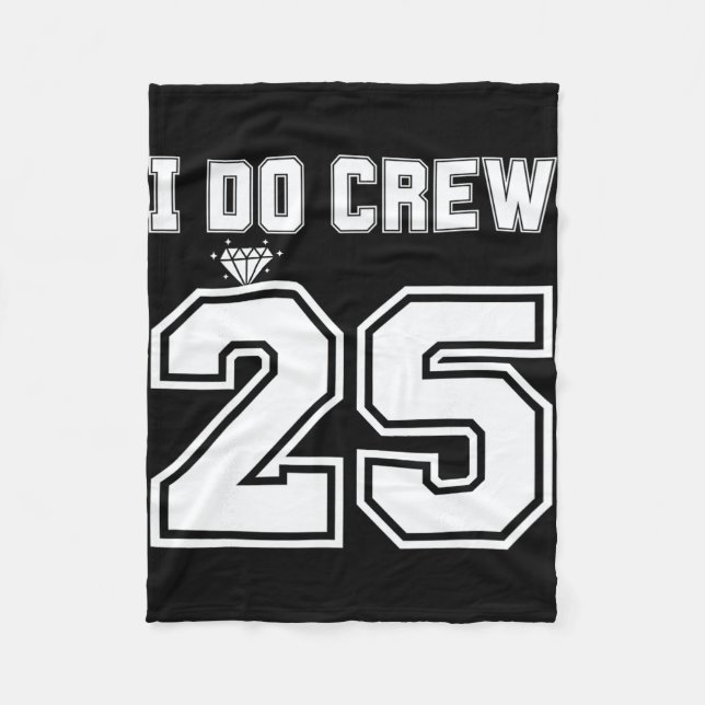 Manta Polar I Do Crew Novia 2025 Bridal Squad Parejas Fiesta B (Anverso)