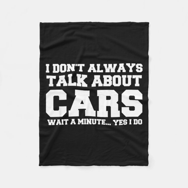 Manta Polar I Don't Always Talk About ... Car Detailing &amp;  (Anverso)