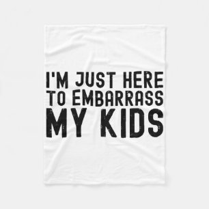 Manta Polar I&#; estoy aquí para embarcar a mis hijos Guay Dad