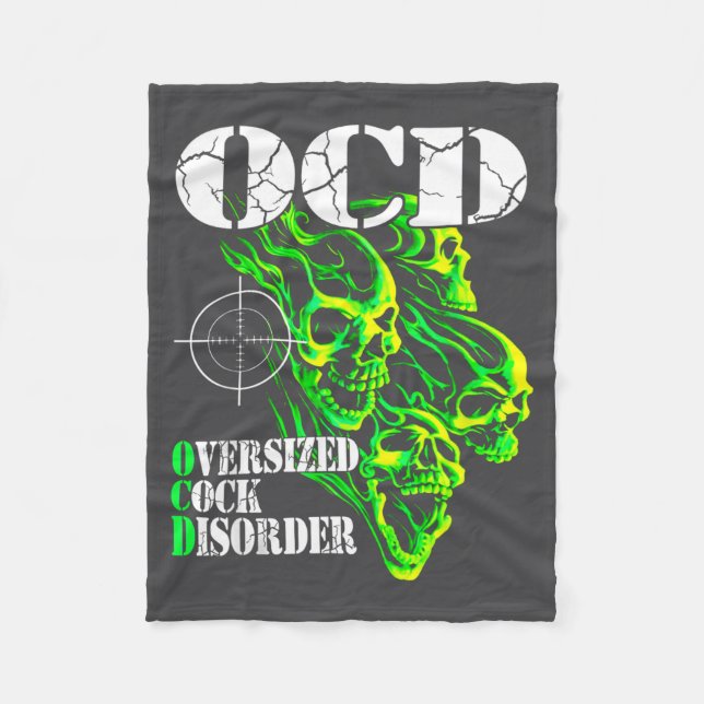 Manta Polar I Have Ocd Oversized Disorder  (Anverso)