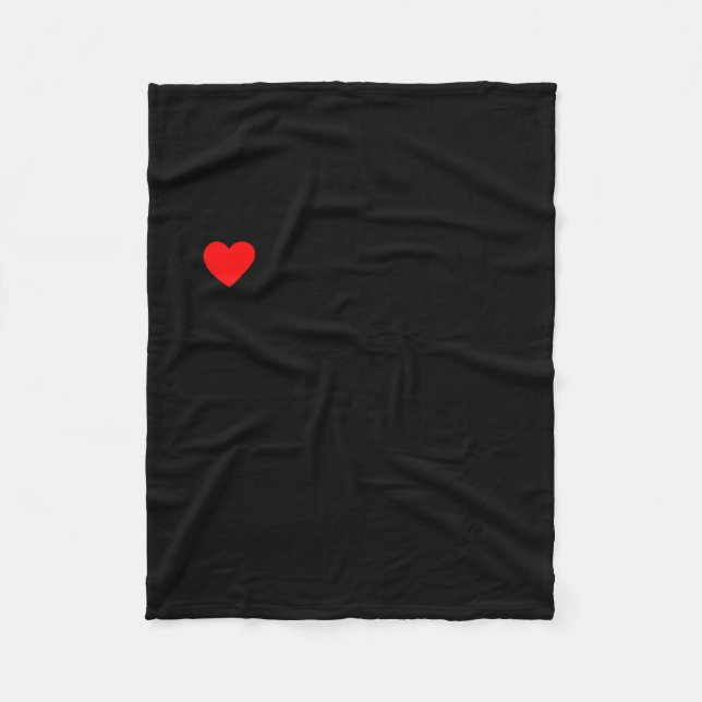 Manta Polar I Love My Hot Black Wife  (Anverso)