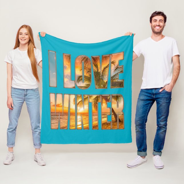 Manta Polar I  love winter (In situ)