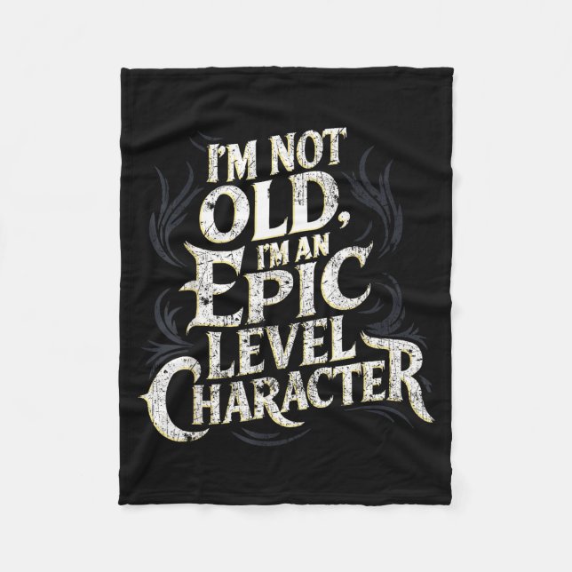 Manta Polar I’m Not Old I’m An Ec Level Character Funny Gamer  (Anverso)