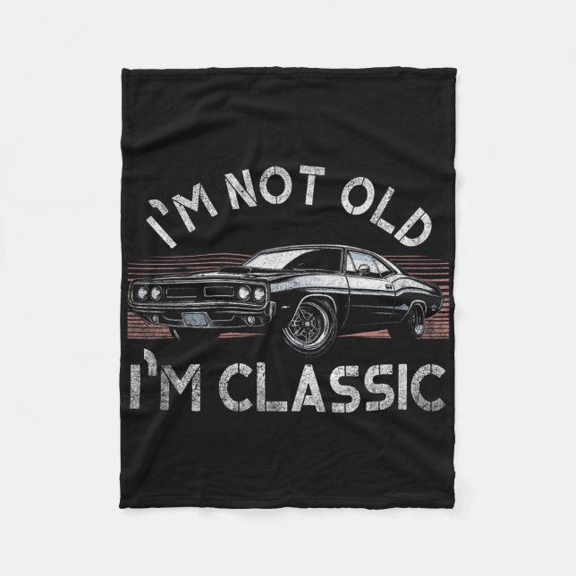 Manta Polar I&#; m Not Old I&#; m Clic Funny Mens Navidades Gi (Anverso)